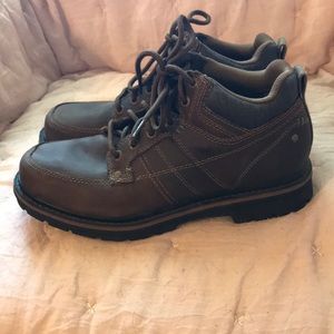 Sketchers relaxed fit memory foam work boots